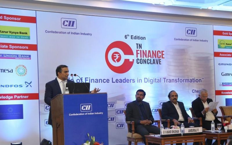 Balaji Jagannathan spoke at the 6th CII Tamil Nadu Finance Conclave